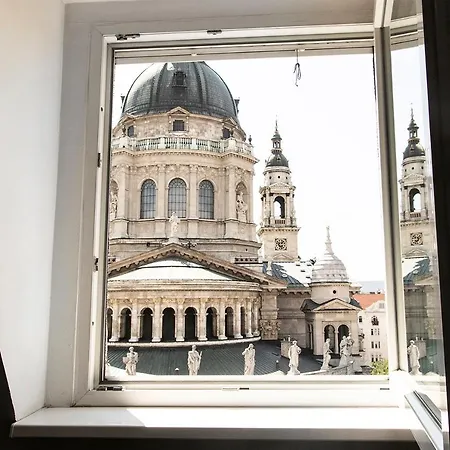 Helena With View On St. Stephan's Basilica 아파트 부다페스트