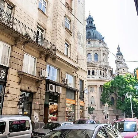 Helena With View On St. Stephan's Basilica 아파트 부다페스트